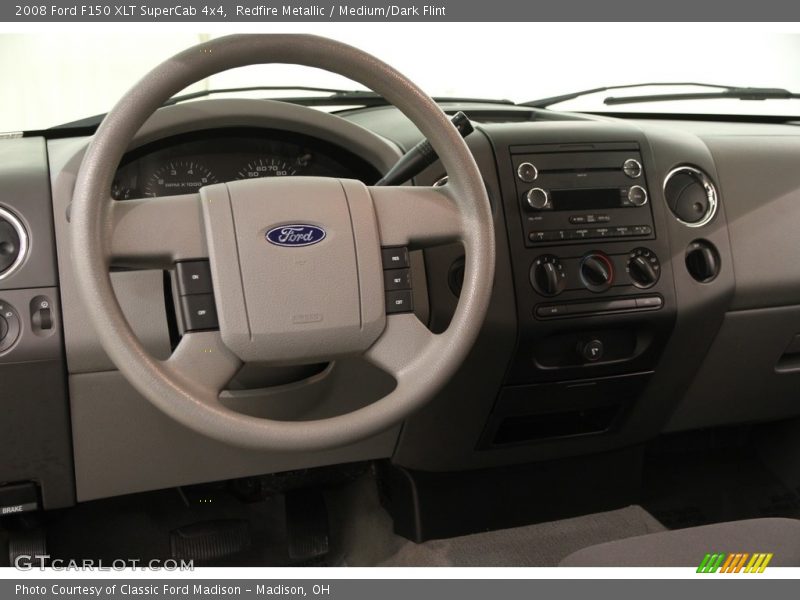Redfire Metallic / Medium/Dark Flint 2008 Ford F150 XLT SuperCab 4x4