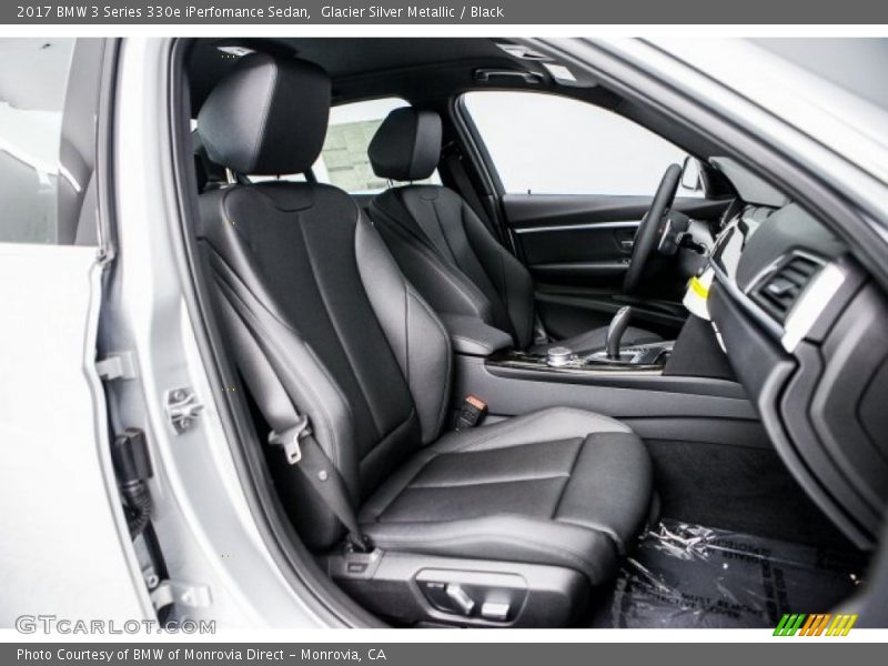  2017 3 Series 330e iPerfomance Sedan Black Interior