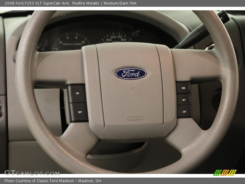 Redfire Metallic / Medium/Dark Flint 2008 Ford F150 XLT SuperCab 4x4