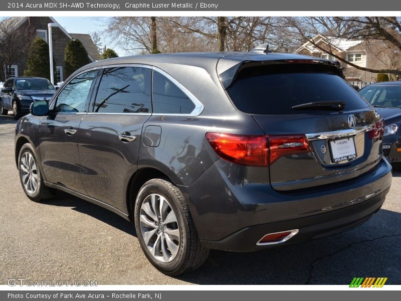 Graphite Luster Metallic / Ebony 2014 Acura MDX SH-AWD Technology