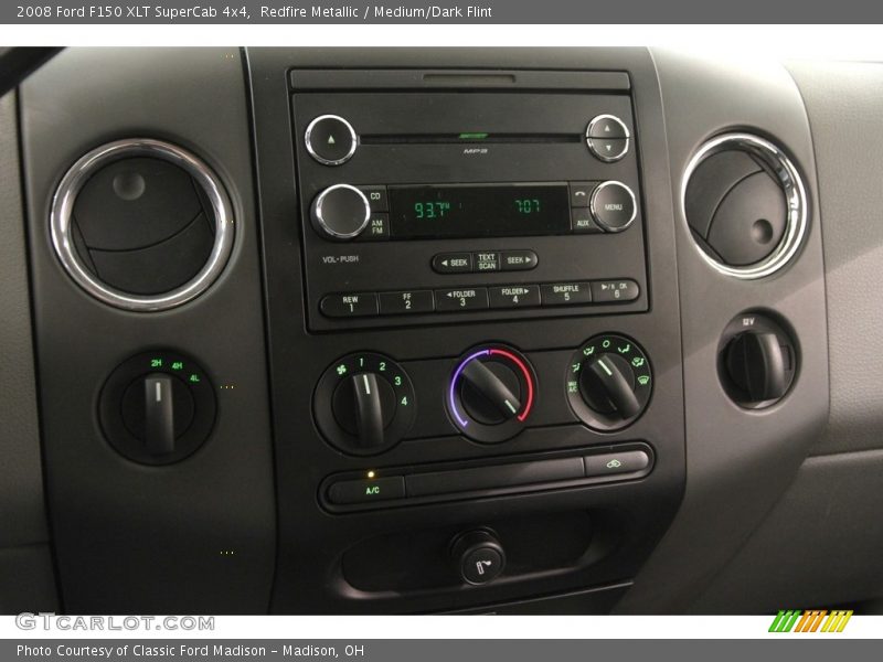 Redfire Metallic / Medium/Dark Flint 2008 Ford F150 XLT SuperCab 4x4