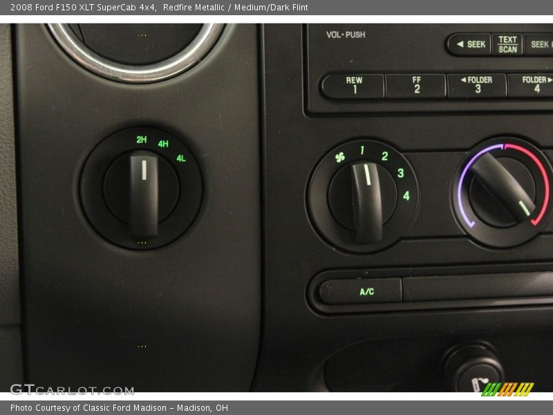 Redfire Metallic / Medium/Dark Flint 2008 Ford F150 XLT SuperCab 4x4