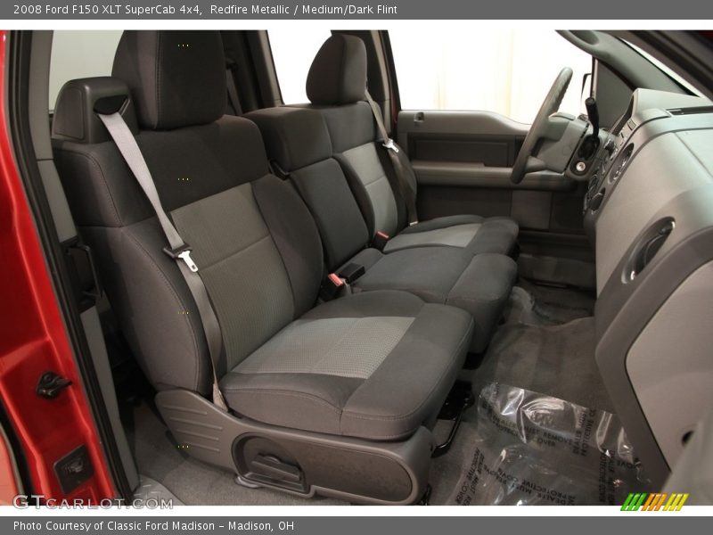 Redfire Metallic / Medium/Dark Flint 2008 Ford F150 XLT SuperCab 4x4