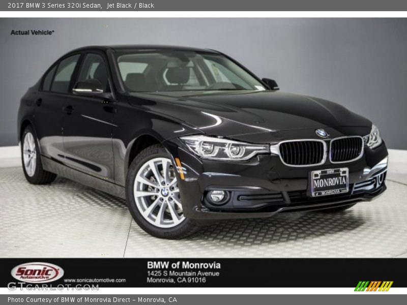 Jet Black / Black 2017 BMW 3 Series 320i Sedan