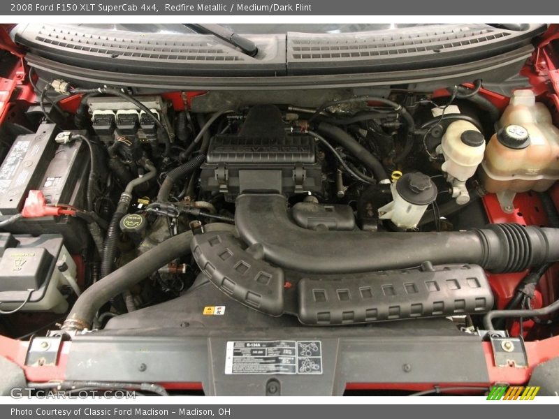 Redfire Metallic / Medium/Dark Flint 2008 Ford F150 XLT SuperCab 4x4