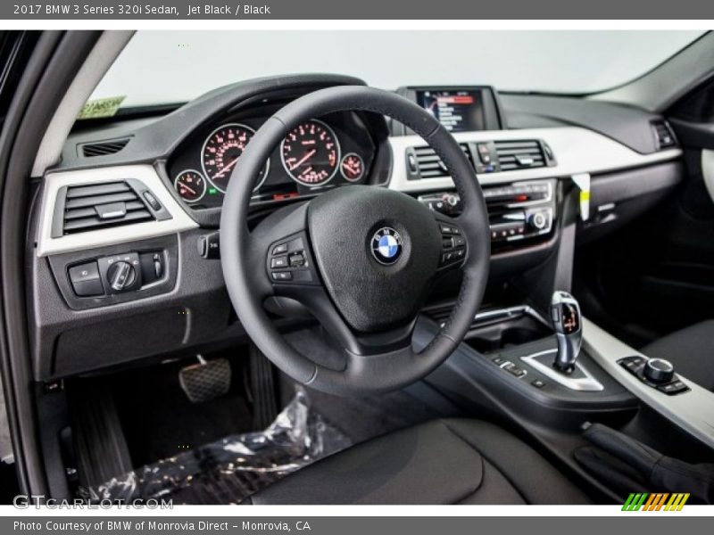 Jet Black / Black 2017 BMW 3 Series 320i Sedan