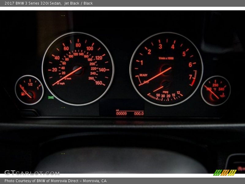 Jet Black / Black 2017 BMW 3 Series 320i Sedan