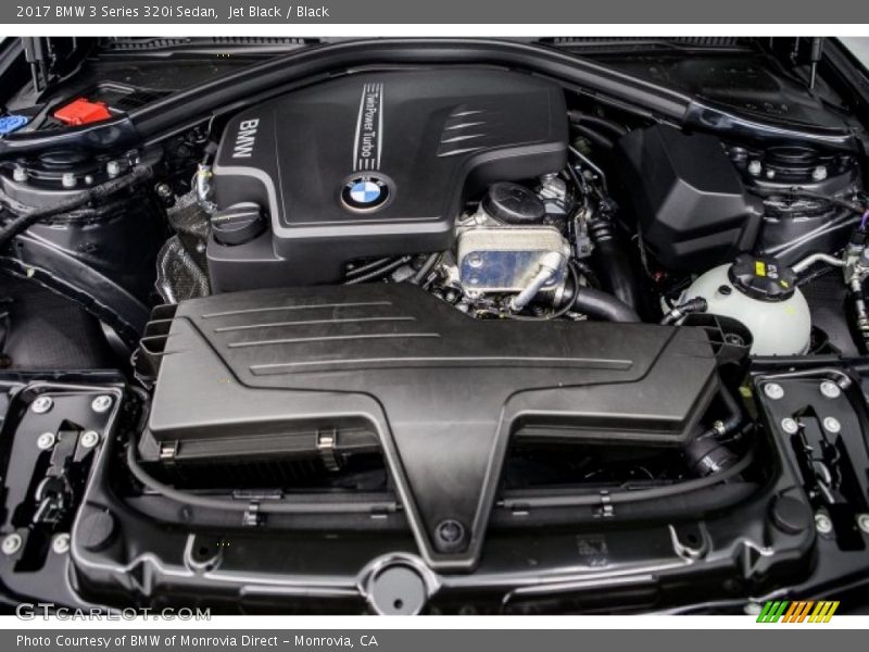 Jet Black / Black 2017 BMW 3 Series 320i Sedan