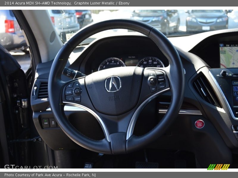 Graphite Luster Metallic / Ebony 2014 Acura MDX SH-AWD Technology