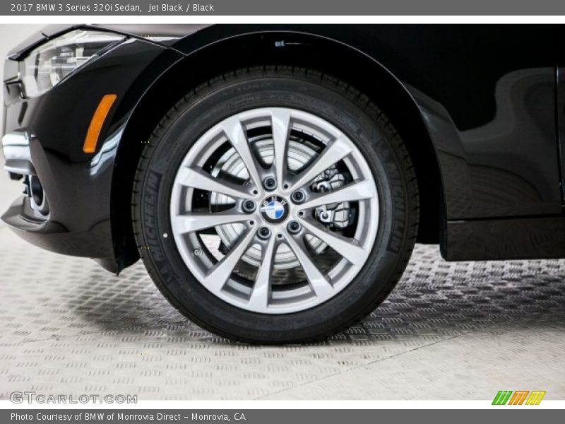 Jet Black / Black 2017 BMW 3 Series 320i Sedan