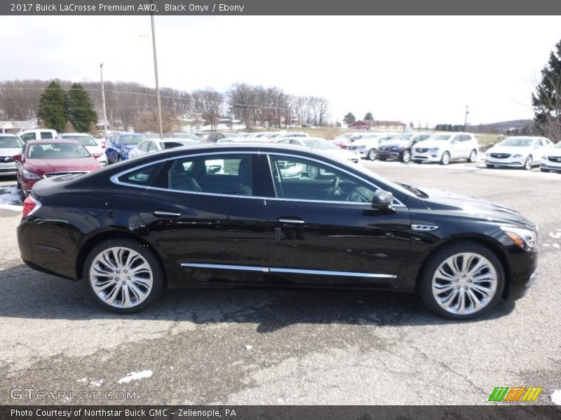 Black Onyx / Ebony 2017 Buick LaCrosse Premium AWD