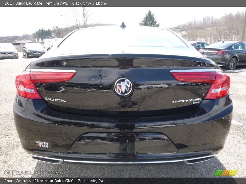 Black Onyx / Ebony 2017 Buick LaCrosse Premium AWD