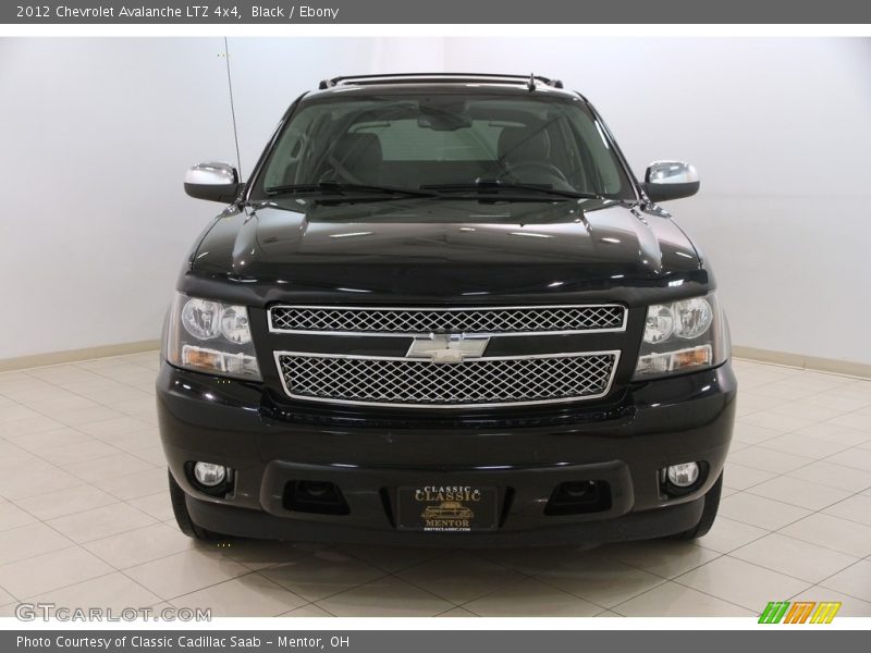 Black / Ebony 2012 Chevrolet Avalanche LTZ 4x4