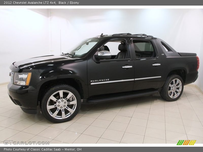 Black / Ebony 2012 Chevrolet Avalanche LTZ 4x4