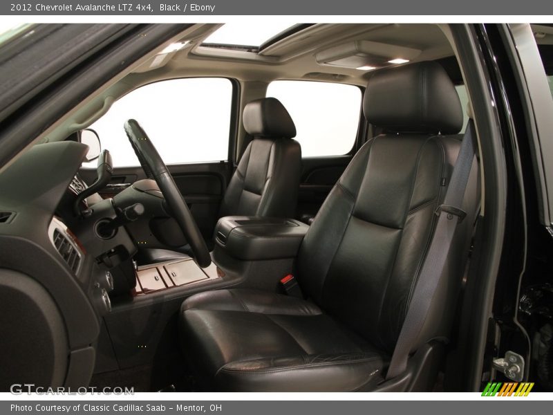 Black / Ebony 2012 Chevrolet Avalanche LTZ 4x4