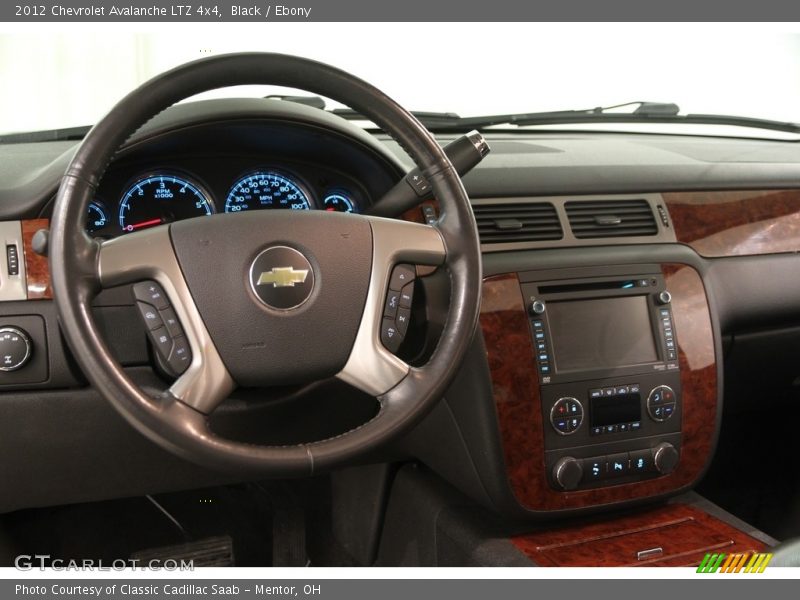 Black / Ebony 2012 Chevrolet Avalanche LTZ 4x4