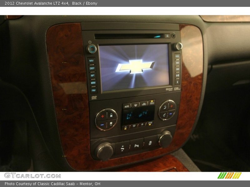 Black / Ebony 2012 Chevrolet Avalanche LTZ 4x4