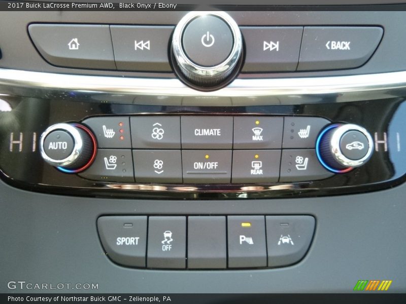 Black Onyx / Ebony 2017 Buick LaCrosse Premium AWD
