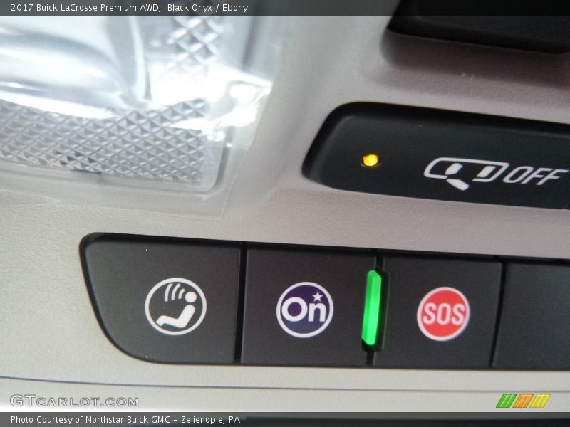 Black Onyx / Ebony 2017 Buick LaCrosse Premium AWD