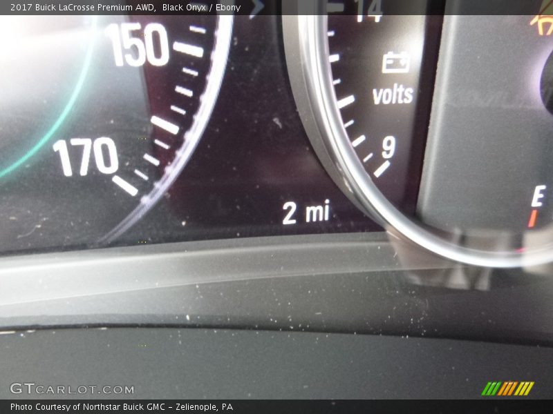 Black Onyx / Ebony 2017 Buick LaCrosse Premium AWD