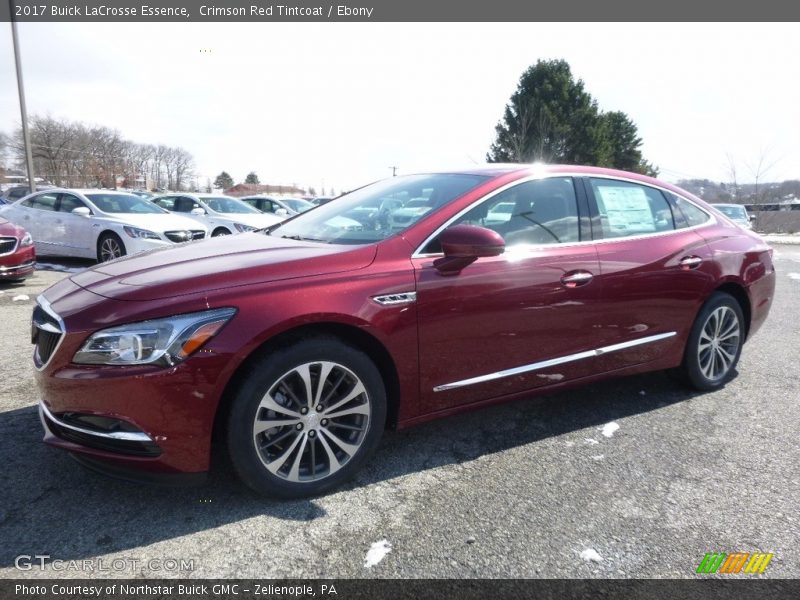 Crimson Red Tintcoat / Ebony 2017 Buick LaCrosse Essence
