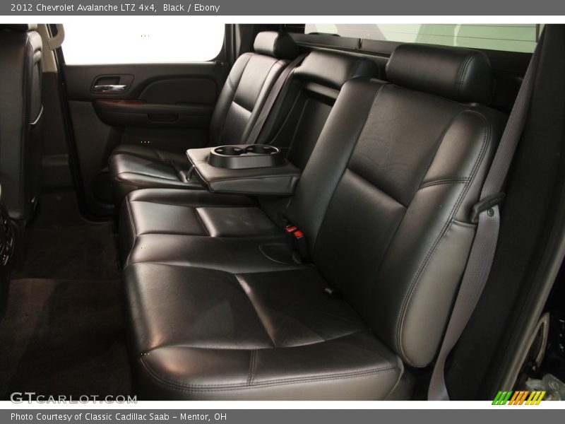 Black / Ebony 2012 Chevrolet Avalanche LTZ 4x4