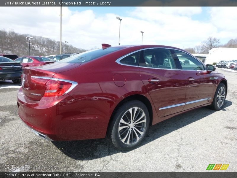 Crimson Red Tintcoat / Ebony 2017 Buick LaCrosse Essence