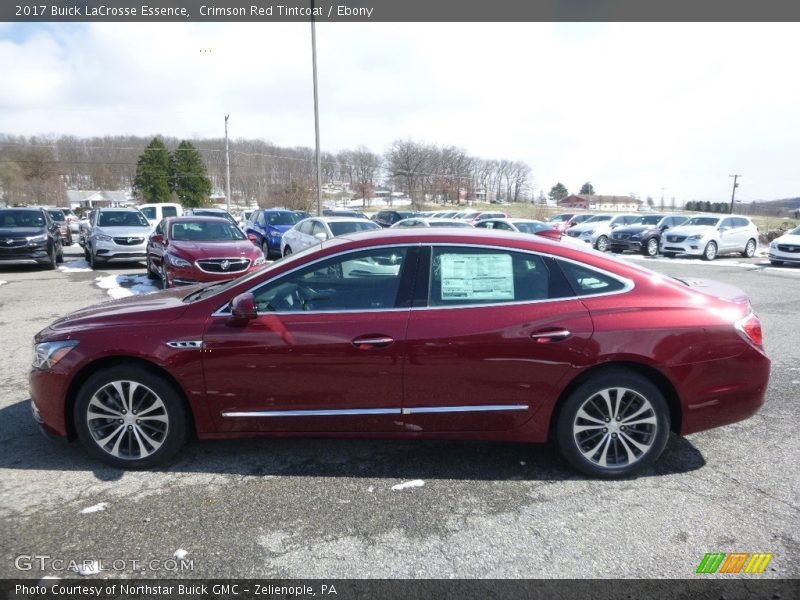 Crimson Red Tintcoat / Ebony 2017 Buick LaCrosse Essence