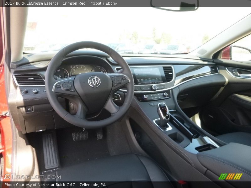 Crimson Red Tintcoat / Ebony 2017 Buick LaCrosse Essence