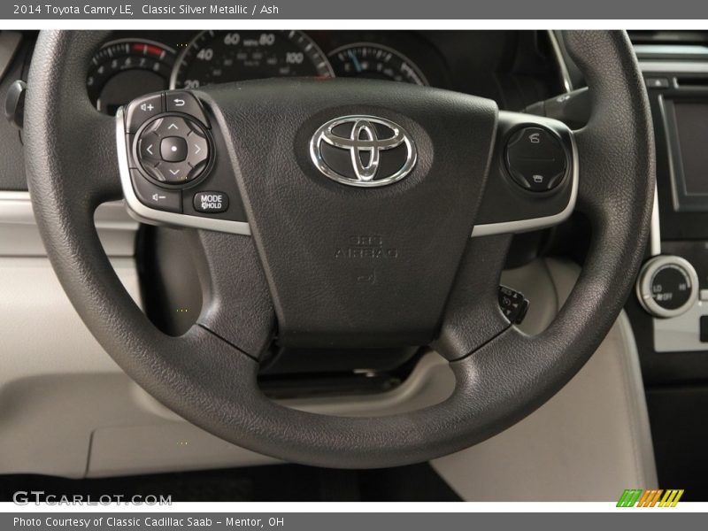 Classic Silver Metallic / Ash 2014 Toyota Camry LE