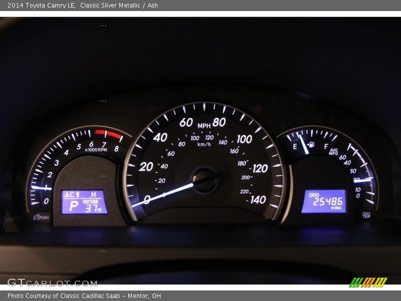 Classic Silver Metallic / Ash 2014 Toyota Camry LE