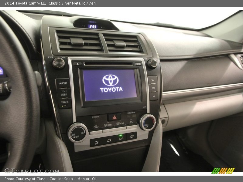Classic Silver Metallic / Ash 2014 Toyota Camry LE