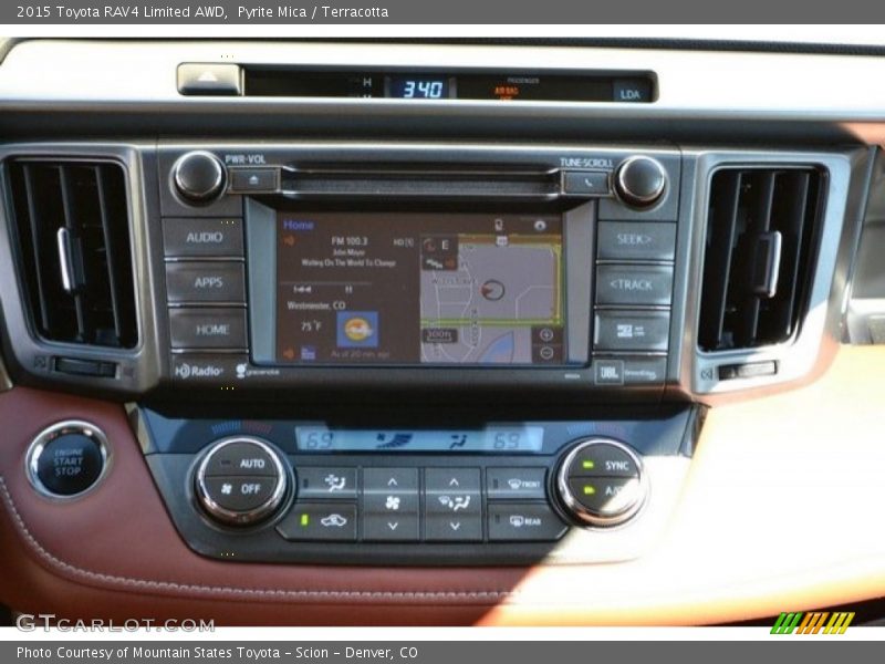 Pyrite Mica / Terracotta 2015 Toyota RAV4 Limited AWD