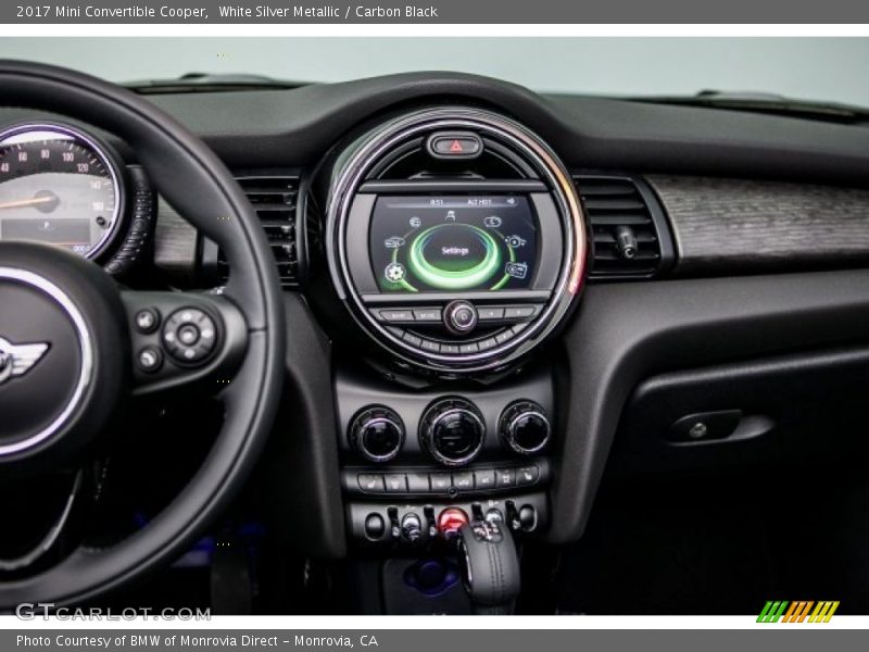 White Silver Metallic / Carbon Black 2017 Mini Convertible Cooper