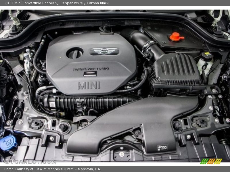 Pepper White / Carbon Black 2017 Mini Convertible Cooper S