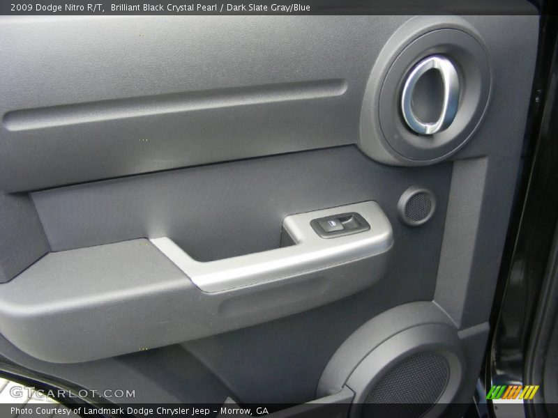 Brilliant Black Crystal Pearl / Dark Slate Gray/Blue 2009 Dodge Nitro R/T