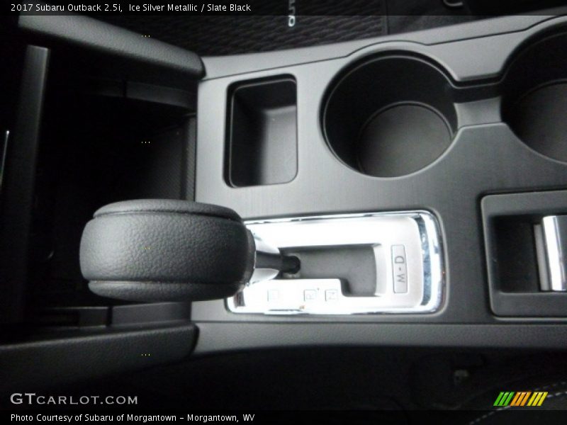 Ice Silver Metallic / Slate Black 2017 Subaru Outback 2.5i