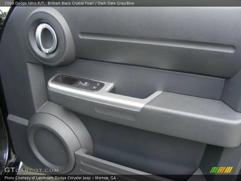Brilliant Black Crystal Pearl / Dark Slate Gray/Blue 2009 Dodge Nitro R/T