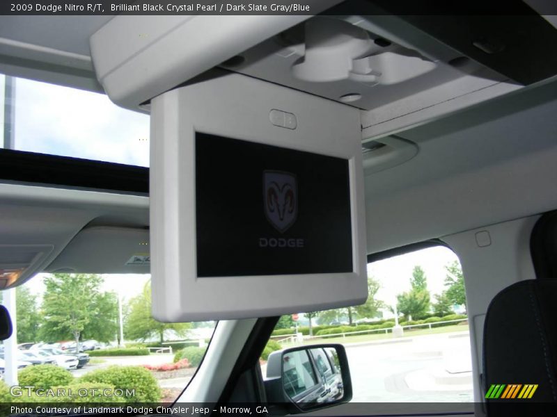 Brilliant Black Crystal Pearl / Dark Slate Gray/Blue 2009 Dodge Nitro R/T