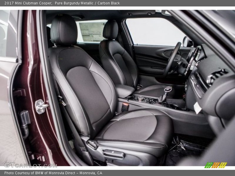 Pure Burgundy Metallic / Carbon Black 2017 Mini Clubman Cooper