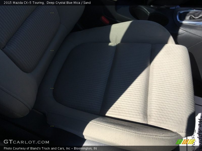 Deep Crystal Blue Mica / Sand 2015 Mazda CX-5 Touring