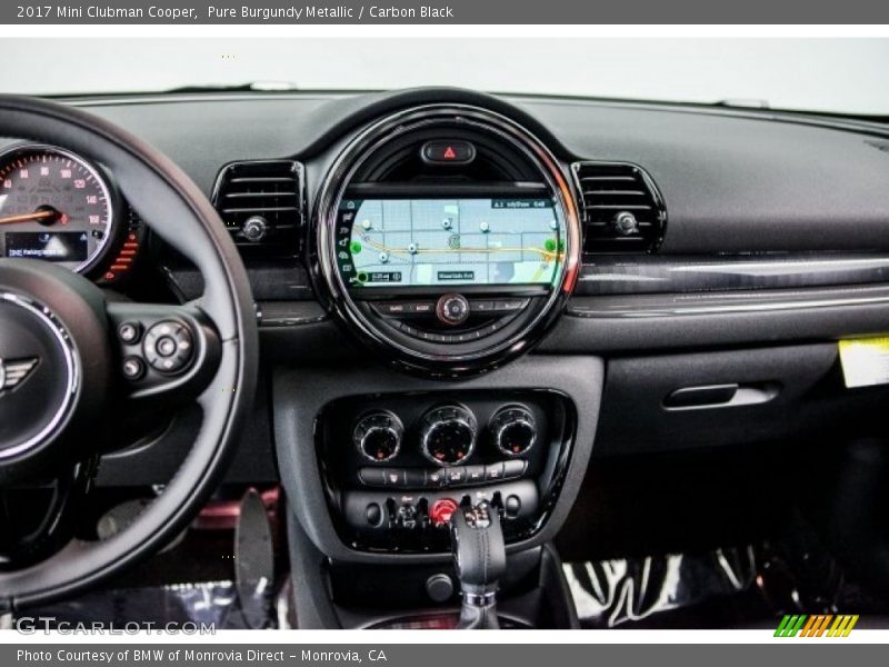 Pure Burgundy Metallic / Carbon Black 2017 Mini Clubman Cooper
