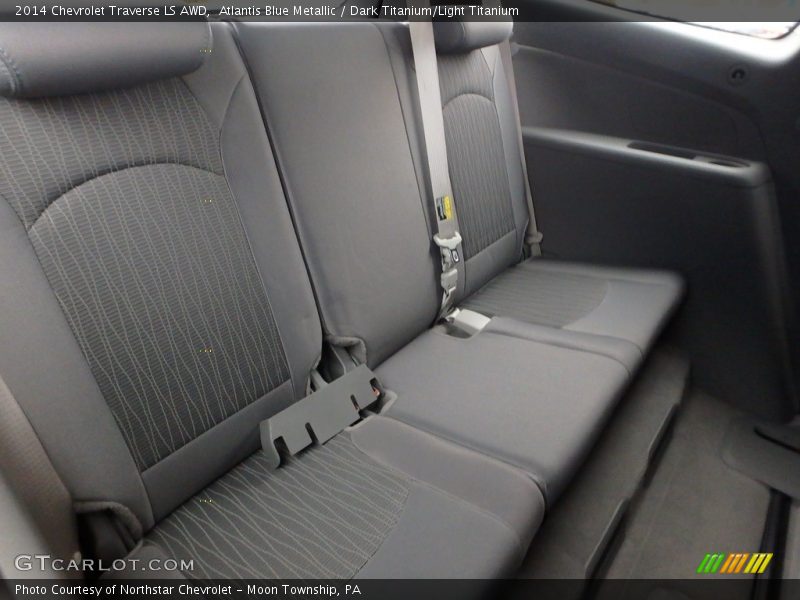 Atlantis Blue Metallic / Dark Titanium/Light Titanium 2014 Chevrolet Traverse LS AWD