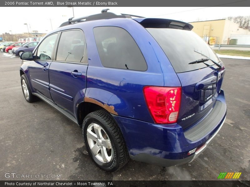 Blue Streak Metallic / Ebony Black 2006 Pontiac Torrent AWD