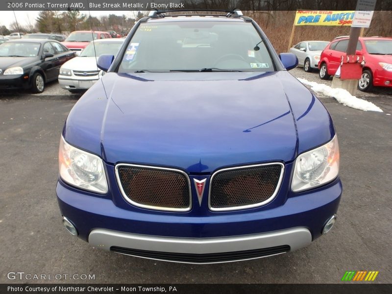 Blue Streak Metallic / Ebony Black 2006 Pontiac Torrent AWD