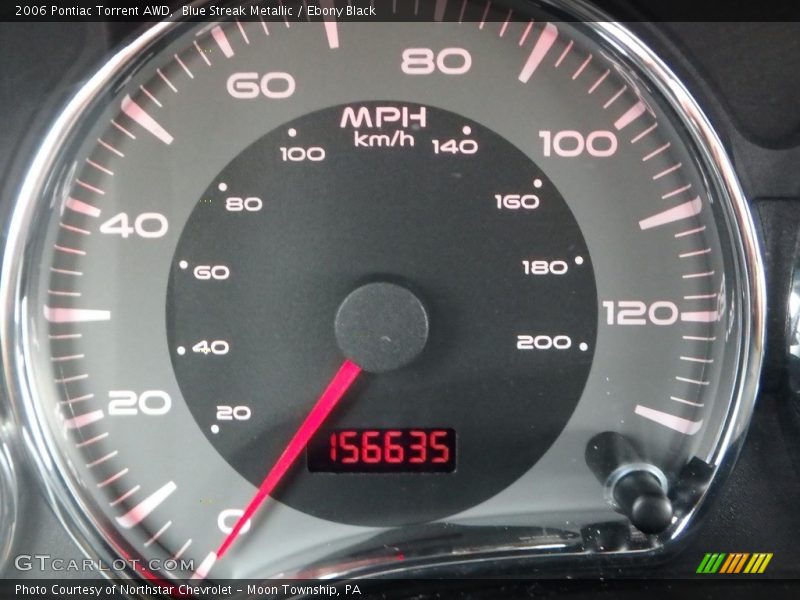 Blue Streak Metallic / Ebony Black 2006 Pontiac Torrent AWD