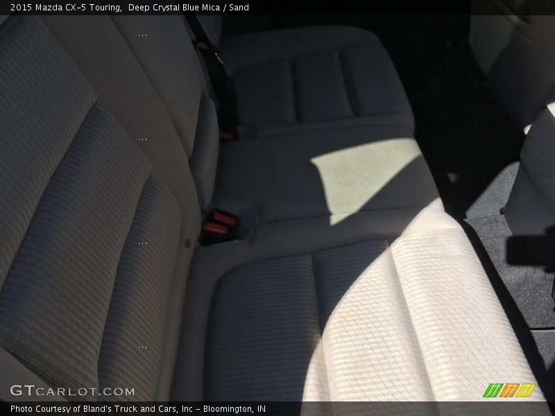 Deep Crystal Blue Mica / Sand 2015 Mazda CX-5 Touring