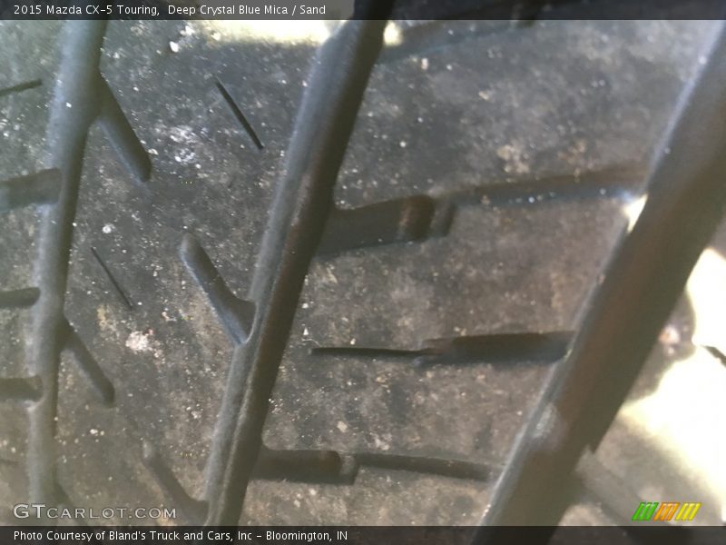 Deep Crystal Blue Mica / Sand 2015 Mazda CX-5 Touring
