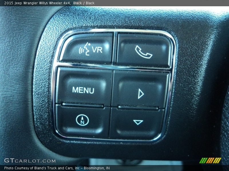 Black / Black 2015 Jeep Wrangler Willys Wheeler 4x4