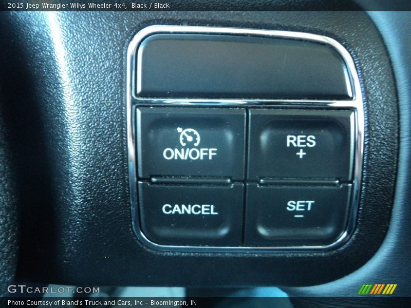 Black / Black 2015 Jeep Wrangler Willys Wheeler 4x4